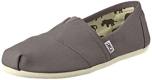 Toms 10000869, Alpargatas Mujer, Gris, 36
