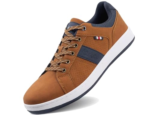 LANGDU Zapatillas Hombre Zapatos Vestir Casual Calzado Running Sneakers Deportivas Transpirables...