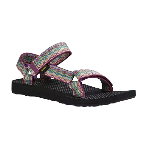 Teva Sandalias universales originales para deportes y exteriores para mujer, Miramar Fade Dark...