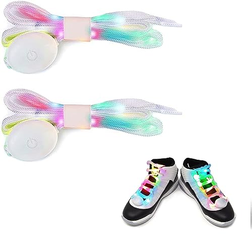 Probuk Cordones LED 120cm, Cordones Luminosos Impermeables para Zapatillas Deportivas y Casuales, 3...