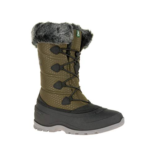 Kamik Momentum2 Botas de Nieve Mujer, Verde (Khaki), 40 EU
