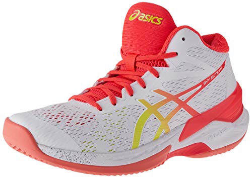 ASICS 1052a023-44, Zapatillas de Voleibol Mujer, Blanco White 1052a023 100, EU
