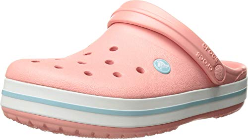 Crocs Crocband, Zuecos Unisex adulto, Melon Ice Blue, 38/39 EU