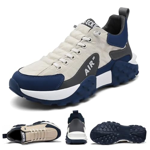 OURBUFAN Tenis ortopédicos cómodos para hombre, impermeables, Air AIP, para caminar, tenis...