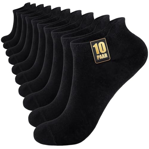 SockWaddles 10 Pares Calcetines Tobilleros Hombre Mujer, Calcetines Cortos Verano Finos...