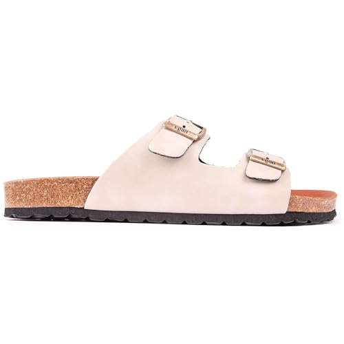 V.GAN Vegan Mango Footbed Hombre Sandalias Natural 43 EU