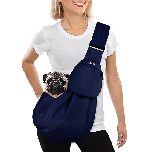 Slowton Transportín para Perros, Correa Ajustable del Hombro para Perros Pequeños, Bolsa De...
