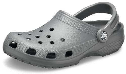 Crocs - Classic, Zuecos Unisex Adulto, Gris (Slate Grey), 41/42 EU