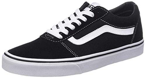 Vans Ward, Zapatillas Hombre, Black and White, 46 EU