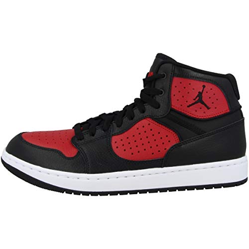 Nike Jordan Access, Zapatillas de Atletismo Hombre, Multicolor (Black/Gym Red/White 006), 44.5 EU