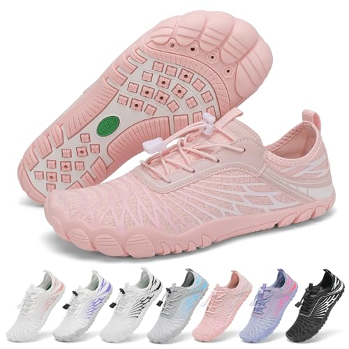 SAGUARO Barefoot Zapatillas Mujer Escarpines de Agua Secado Rápido Zapatos Minimalistas Ligeras...