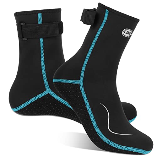 Gimilife Calcetines Neopreno, 3mm Escarpines Calcetines Hombre Mujer, Escarpines Buceo para buceo,...