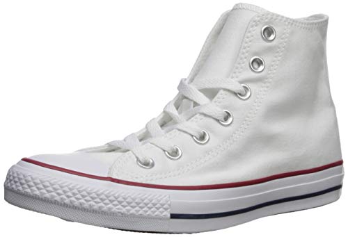 Converse All Star Hi Canvas Zapatillas Blancas Ópticas -UK 7