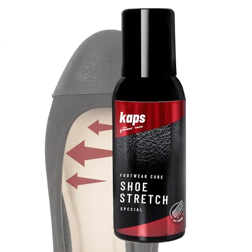 Kaps Spray Dilatador Espuma para Zapatos de Piel - Ablanda Zapatos Rígidos y Elimina Puntos de...