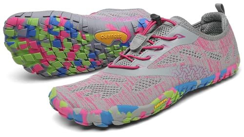 SAGUARO Hombre Mujer Barefoot Zapatillas de Trail Running Minimalistas Zapatillas de Deporte Fitness...