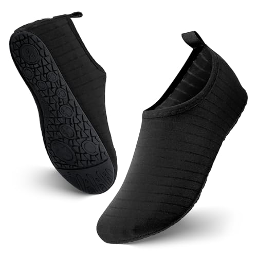 JOTO Escarpines Acuáticos de Secado Rápido para Hombre Mujer Niño, Calcetines Antideslizantes...