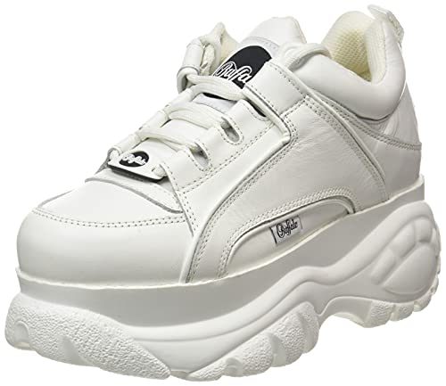 Buffalo London 1339-14 2.0, Zapatillas Mujer, Blanco, 40 EU