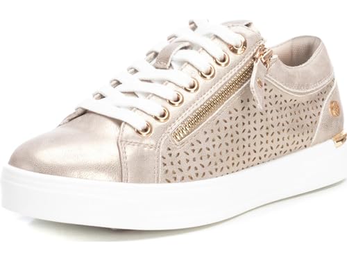 XTI 142490 Zapatillas de Mujer Oro (Gold), 38 EU