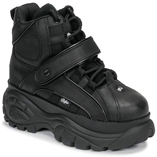 Buffalo London 1348-14 2.0, Zapatillas Mujer, Negro, 40 EU