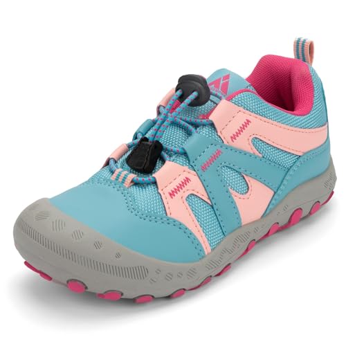 Mishansha Unisex Zapatos de Senderismo Niños Zpatillas para Correr Antideslizante Transpirable...
