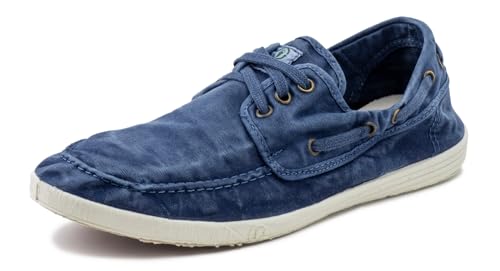 Natural World Eco – Zapatillas Náuticas Veganas 303E – Tela – para Hombres a la Moda –...