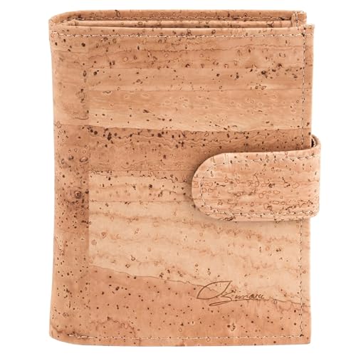 Simaru Cartera Billetera Monedero pequeña y espaciosa con Monedero – Cartera de Cuero Vegano con...