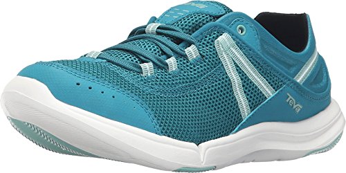 Teva de Las Mujeres W EVO Sandalia, Harbor Blue, 37 B(M) EU