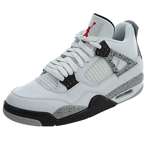 Nike Air Jordan 4 Retro OG, Zapatillas de Baloncesto Hombre, Blanco (Blanco (White/Fire...