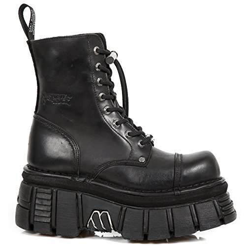 New Rock Combat Vegan Unisexo Botas Plataforma - 45 EU