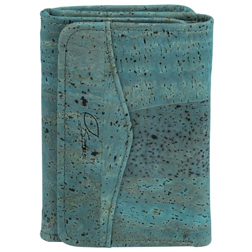 Simaru Cartera Mujer de Corcho, Monedero Vegano para 9+Tarjetas, Protección RFID, Billetero y...