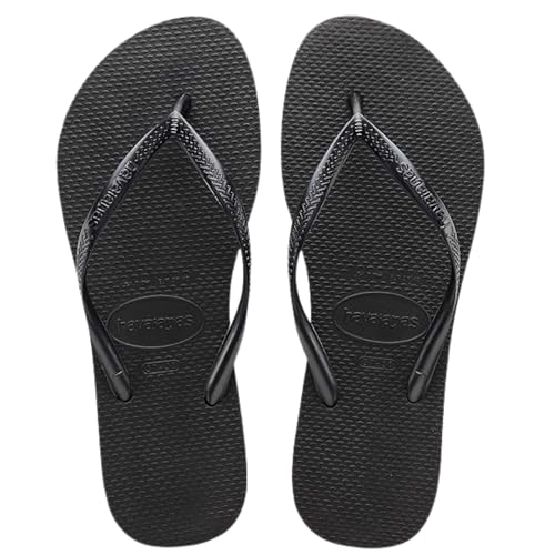 Havaianas - Slim, Chanclas Elegantes, Duraderas y Versátiles, con Suela Texturizada para Agarre y...